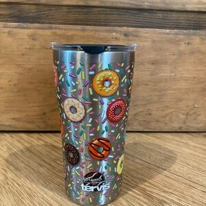 Tervis Stainless Steel Tumbler with Donut and Sprinkle Design
